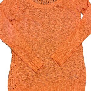Charlotte Russe Orange Women’s Sweater Medium